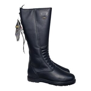 Jolly Scarpe Goretex Tall Leather Motorcycle Boots - Made In Italy